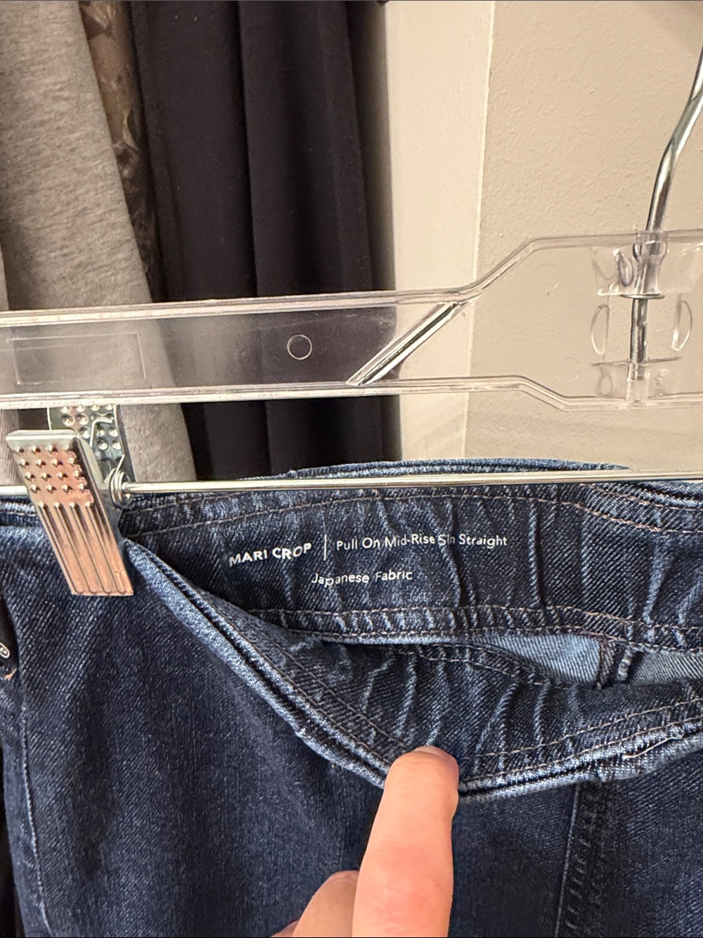 Ag Adriano Goldschmied High-Rise Slim Straight Jeans in Deep Blue Wash - Picture 4 of 7